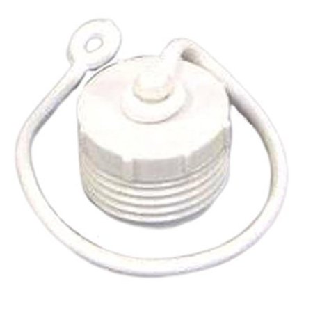 UNITED STATES HDW MFG/U S HARDWARE WHT Repl RV Hose Plug RV-460C